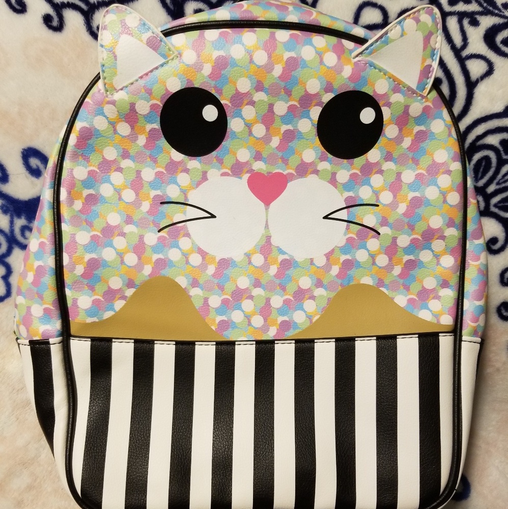 Betsey Johnson Cat Backpack